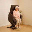 LARGE LIFT CHAIR (BROWN)