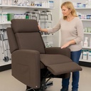 LARGE LIFT CHAIR (BROWN)