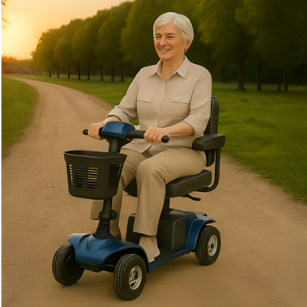 MOBILITY SCOOTER -SERIES A (BLUE) 