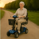 MOBILITY SCOOTER -SERIES A (BLUE) 