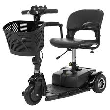 3 WHEEL MOBILITY SCOOTER - SLEEK BLACK