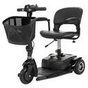 3 WHEEL MOBILITY SCOOTER - SLEEK BLACK