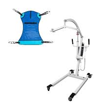 [MOB1076WHTSLG]] ELECTRIC PATIENT LIFT WHIT SLING